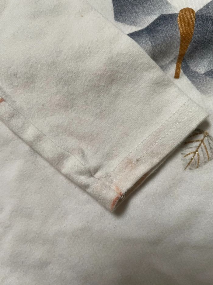 T shirt manches longues papillon - photo numéro 4