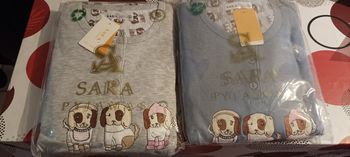 Lot de 2 pyjamas doux et chaud taille S