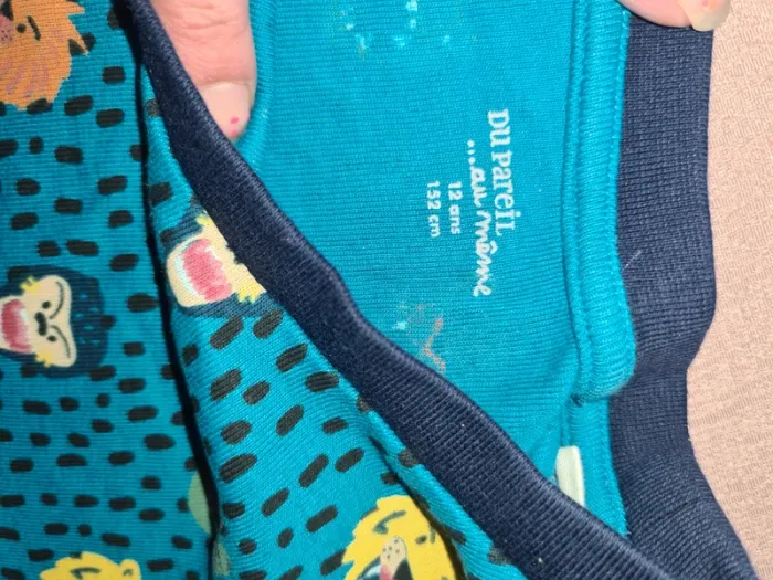 Pyjama 2 pièces DPAM 12 ans - photo numéro 5