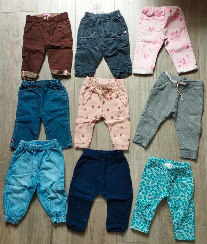Pantalons 6 mois