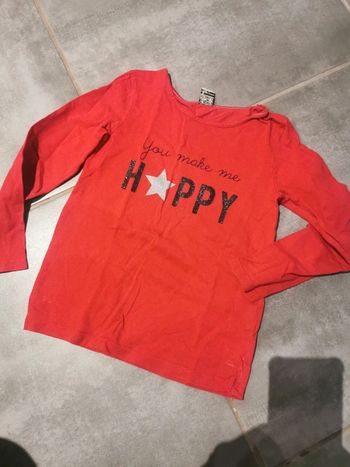Tee shirt manche longue taille 6 ans