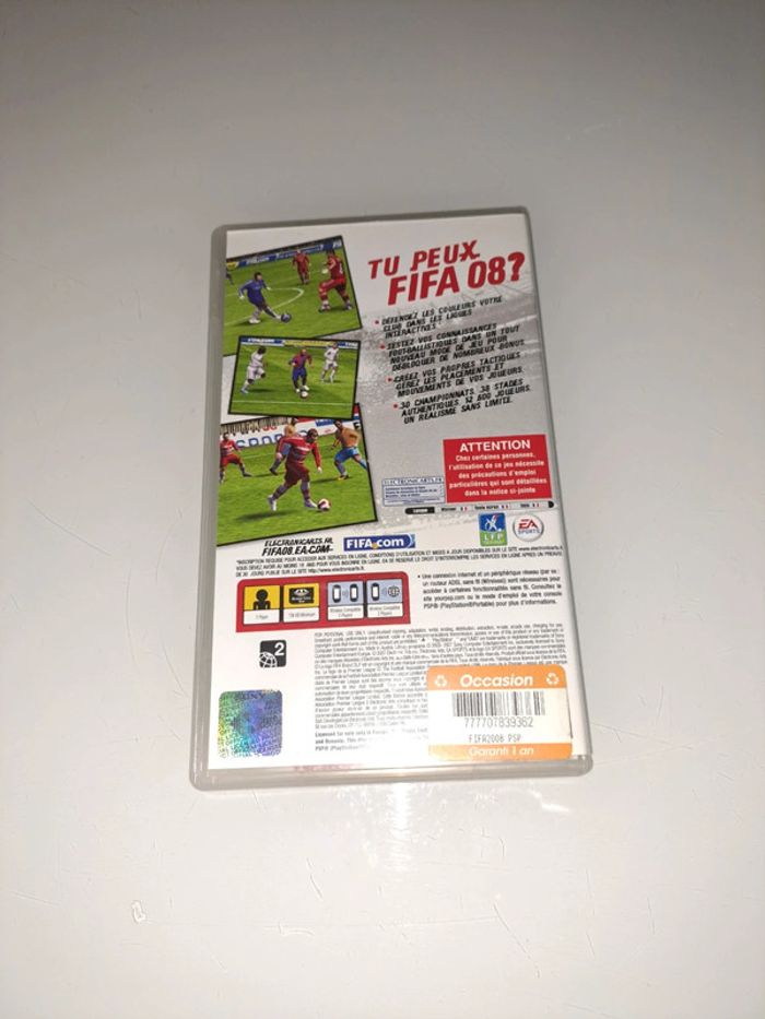 Jeu PSP Fifa 08 - photo numéro 2