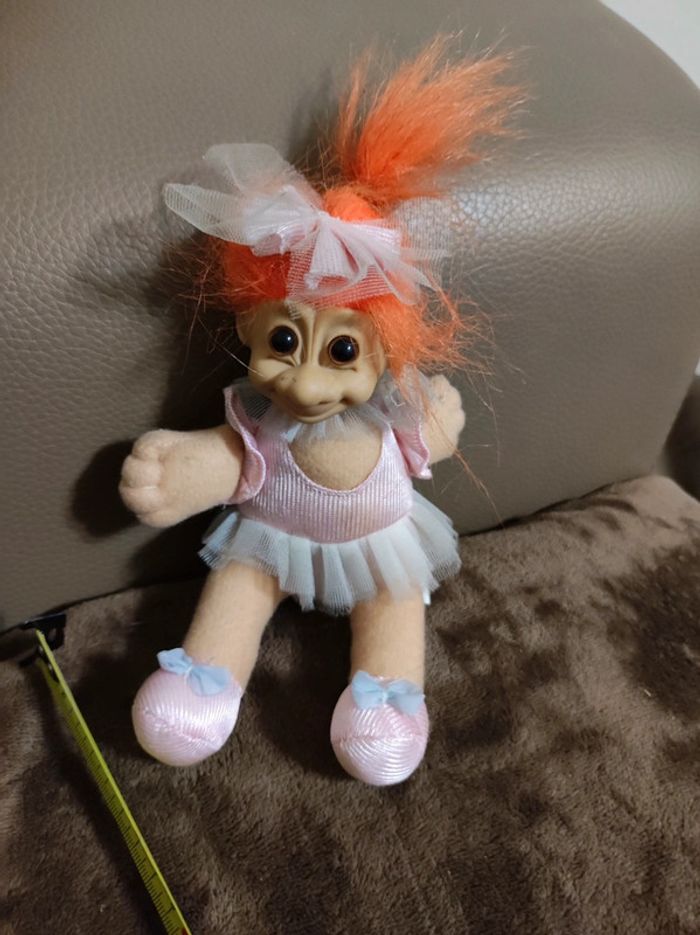 poupée chiffon troll danseuse tutu