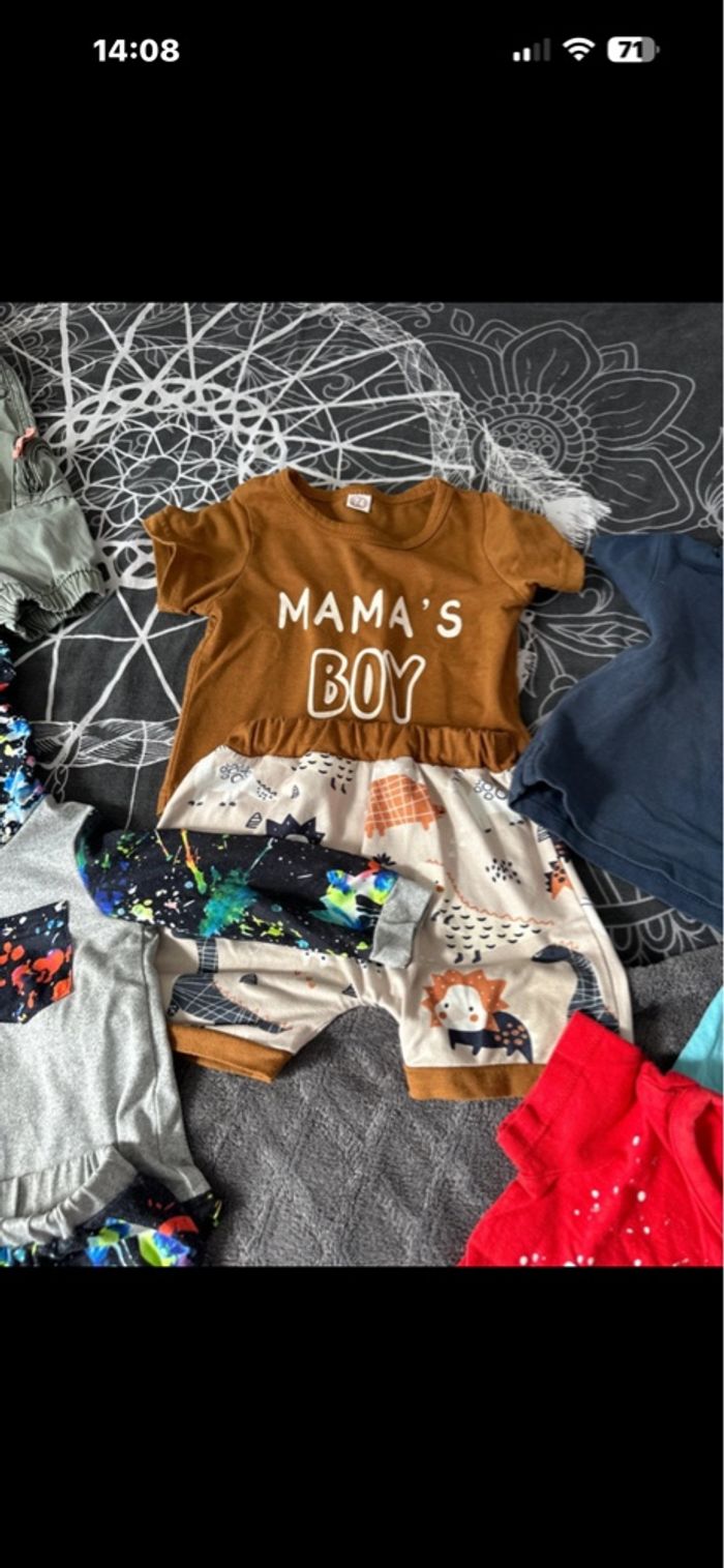 Lot de vêtements garçon 9 mois - photo numéro 4