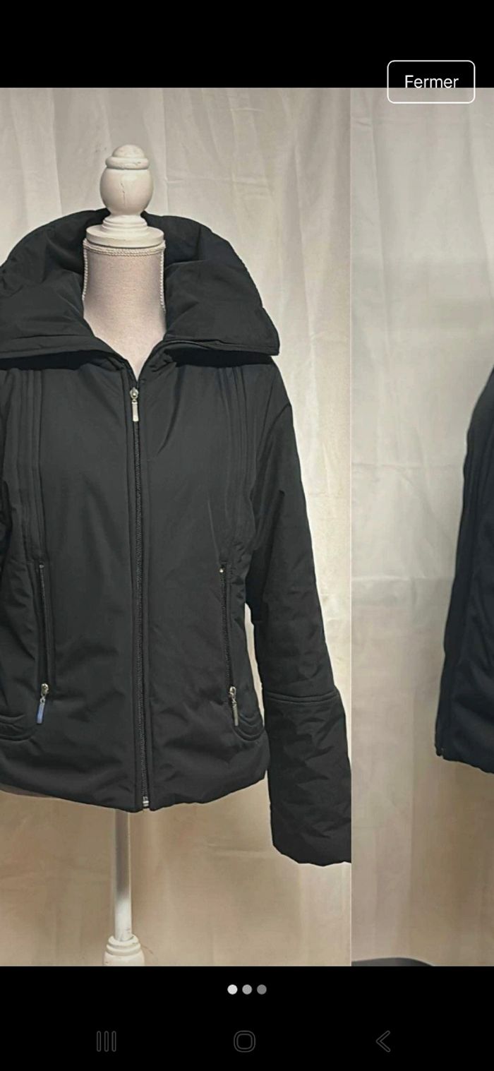 Doudoune noire t 44 passo&conti - photo numéro 2