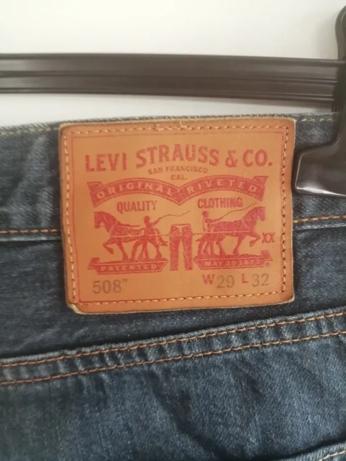 Jean Levi's 508 W29L32 bleu - photo numéro 10