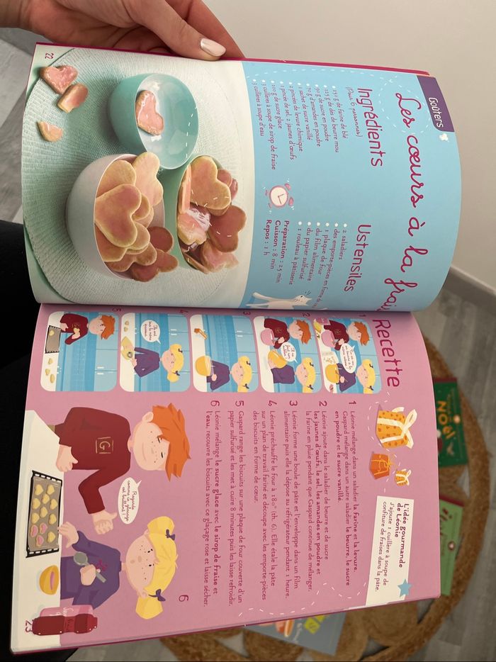 Lot de livres de cuisine pour enfants - photo numéro 4