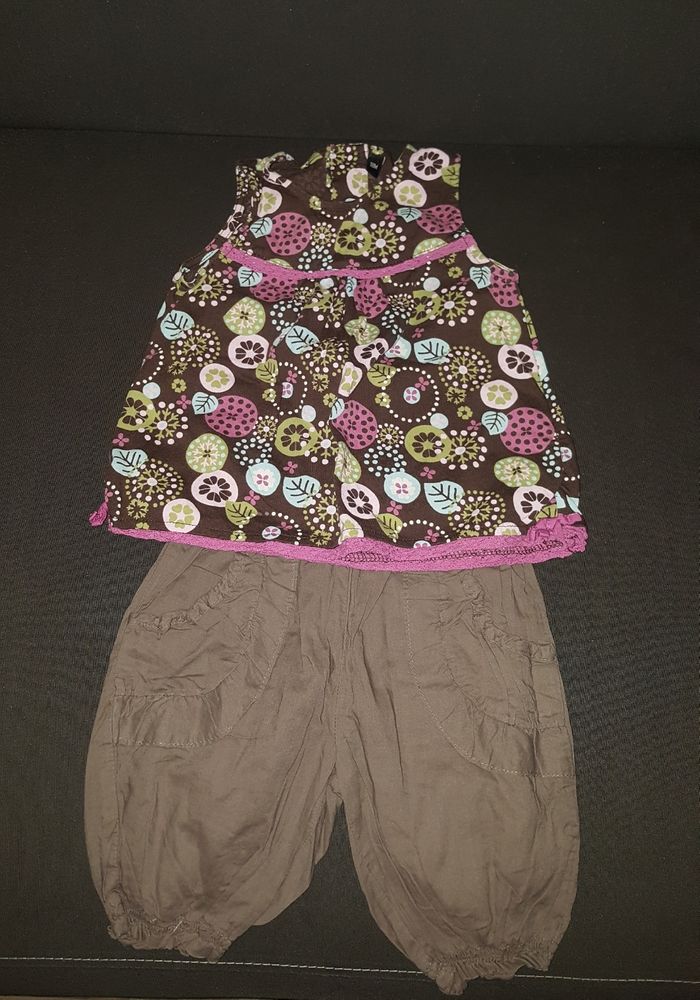 Pantalon léger + débardeur T.18M