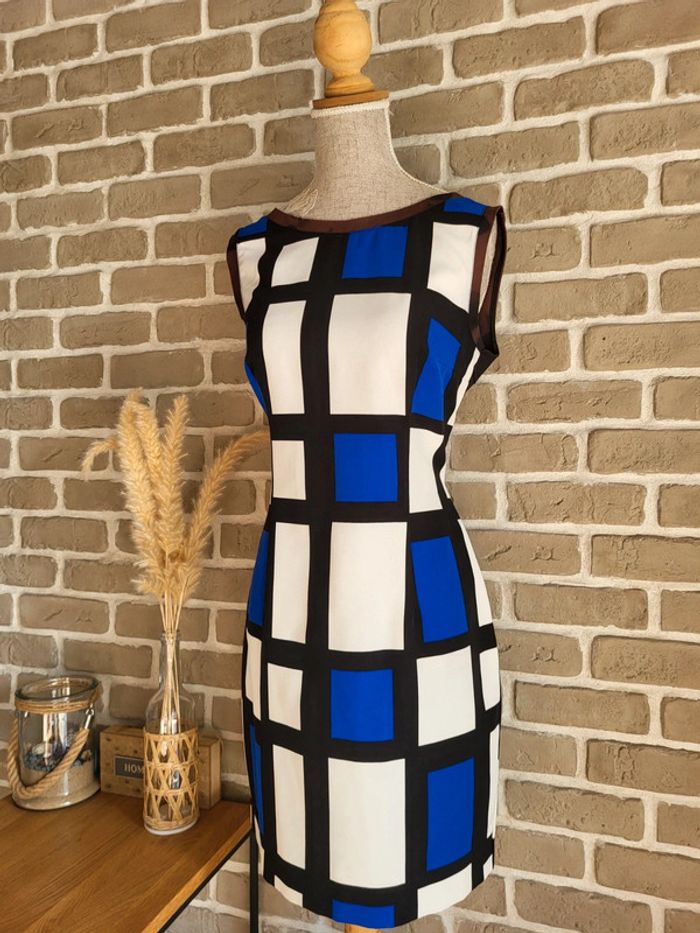 Robe style Art déco Mondrian - Sandro Ferronne - photo numéro 5