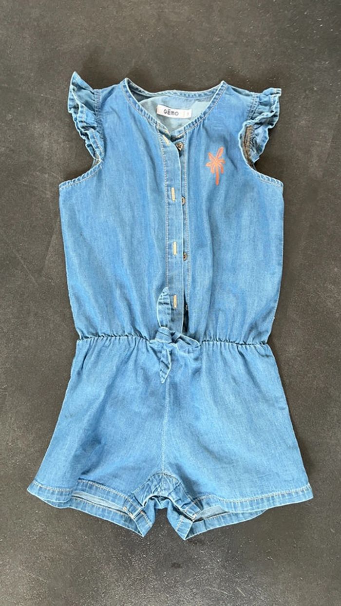 Combishort bébé fille Gemo