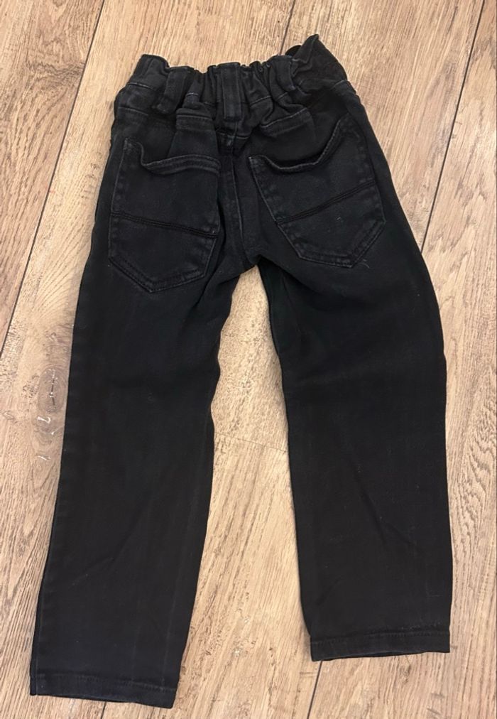 Jean garçon noir excellent état - photo numéro 3