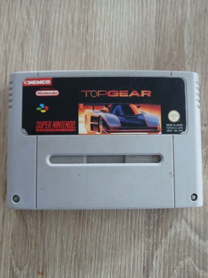 Top gear super nintendo