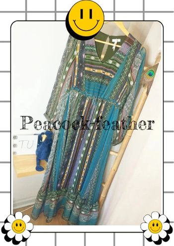 Robe longue neuve cache cache kaki TU
