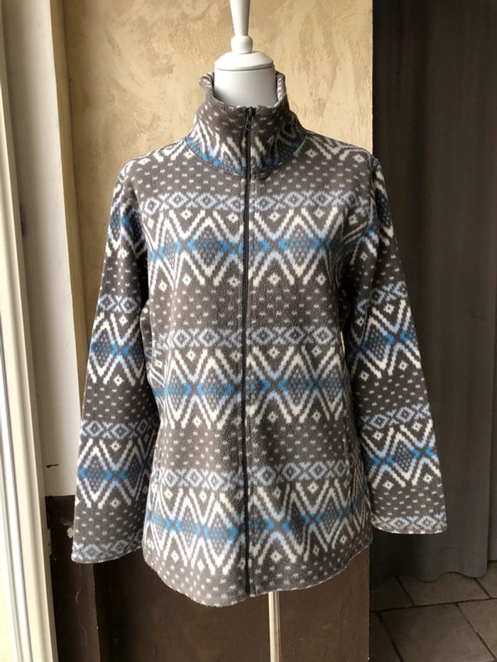 Veste polaire à motifs géométriques Old Navy XL - photo numéro 2