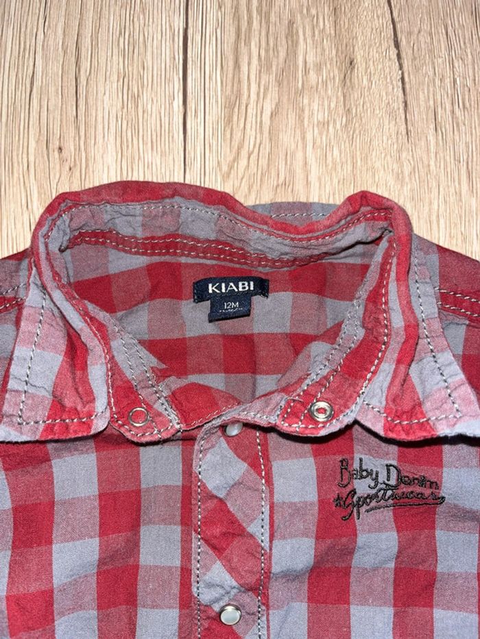 Chemise manches longues 12 mois Kiabi - photo numéro 2