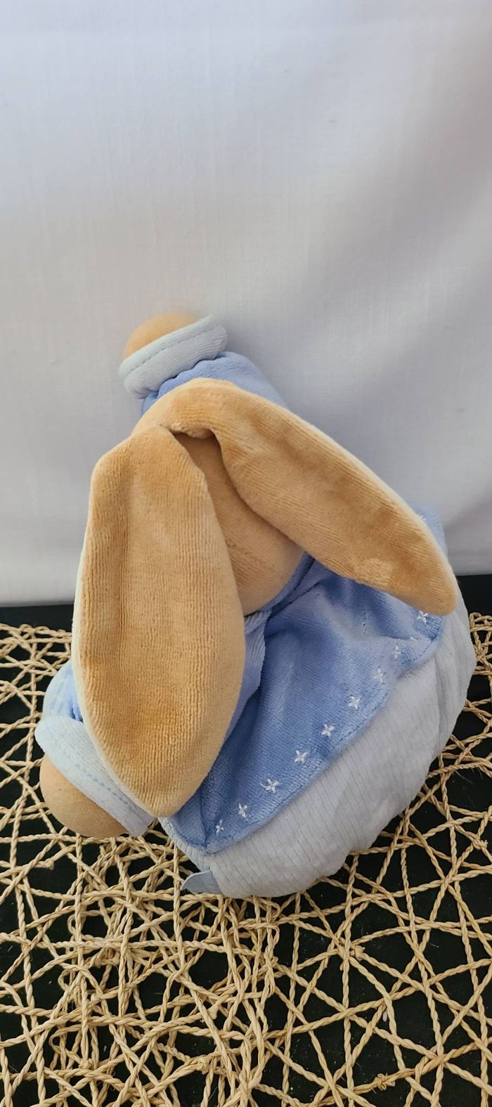 Kaloo Peluche Lapin Souricette Blue - photo numéro 5