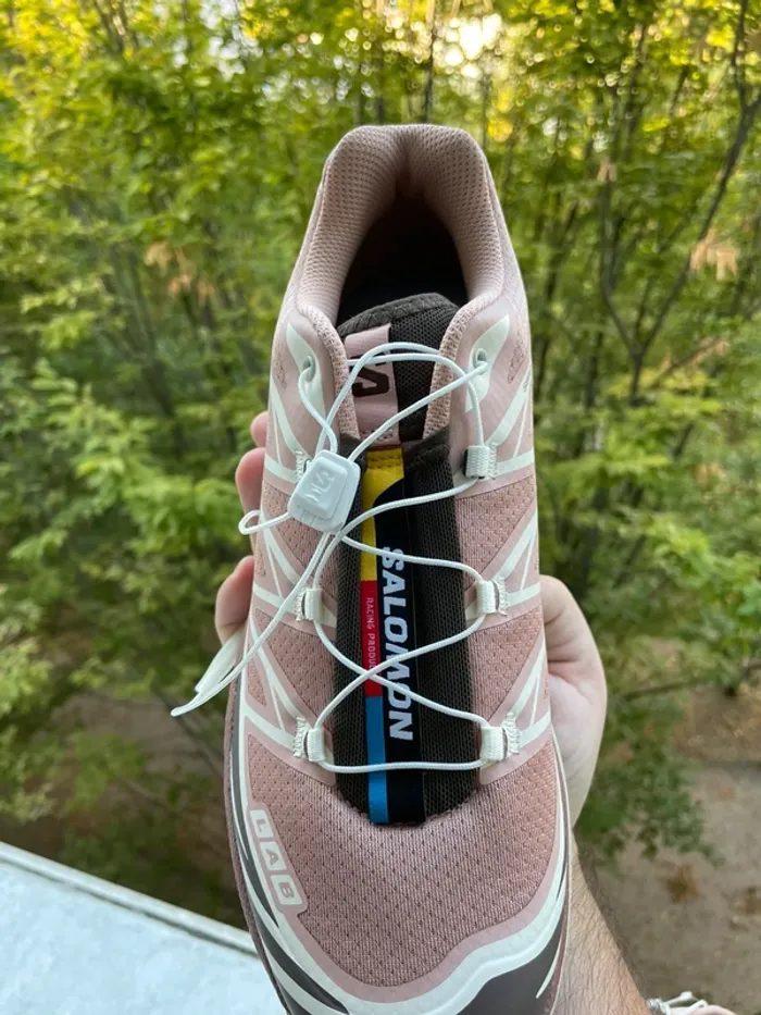 Salomon XT 6 Mahogany Rose / Earth Brown / Flamingo Pink - photo numéro 5