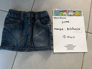 Jupe fille taille 12 mois