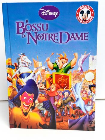 Livre Disney club du livre Le bossu de notre Dame (1)