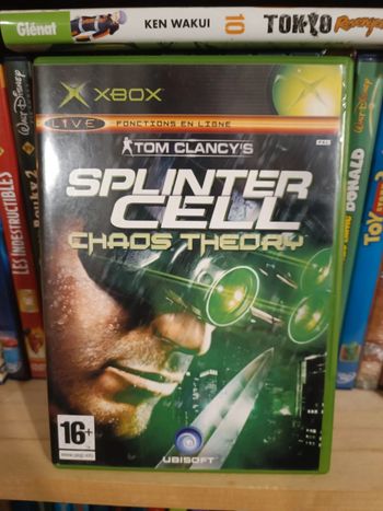 Jeu xbox splinter cell chaos theory