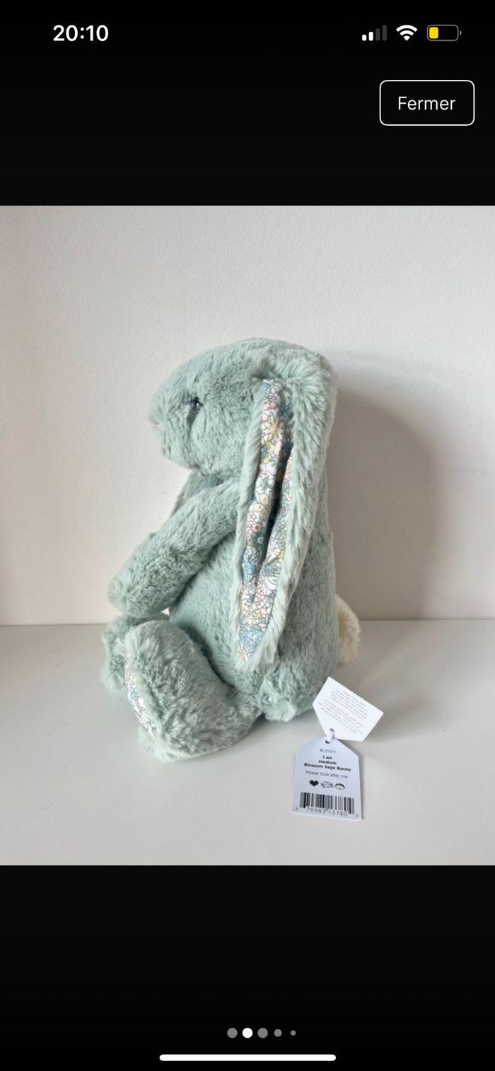Blossom sage bunny medium Jellycat