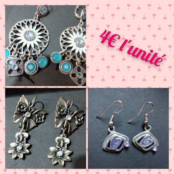 Boucles d'oreilles métal