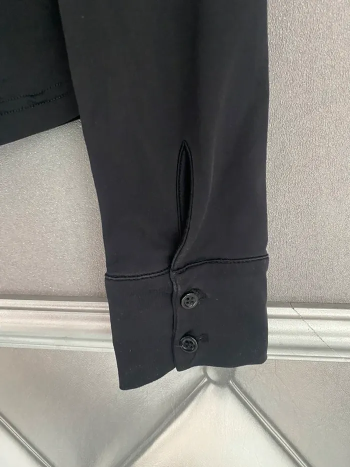 Chemise noir ceintré S - photo numéro 4