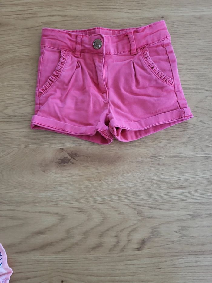 Short rose jean