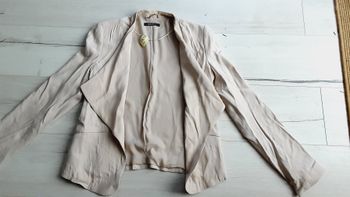 Vêtement femme veste blazer beige camel Esprit taille 36