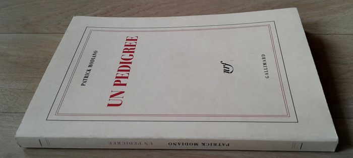 Patrick Modiano - Un Pedigree (autobiographie) - photo numéro 2
