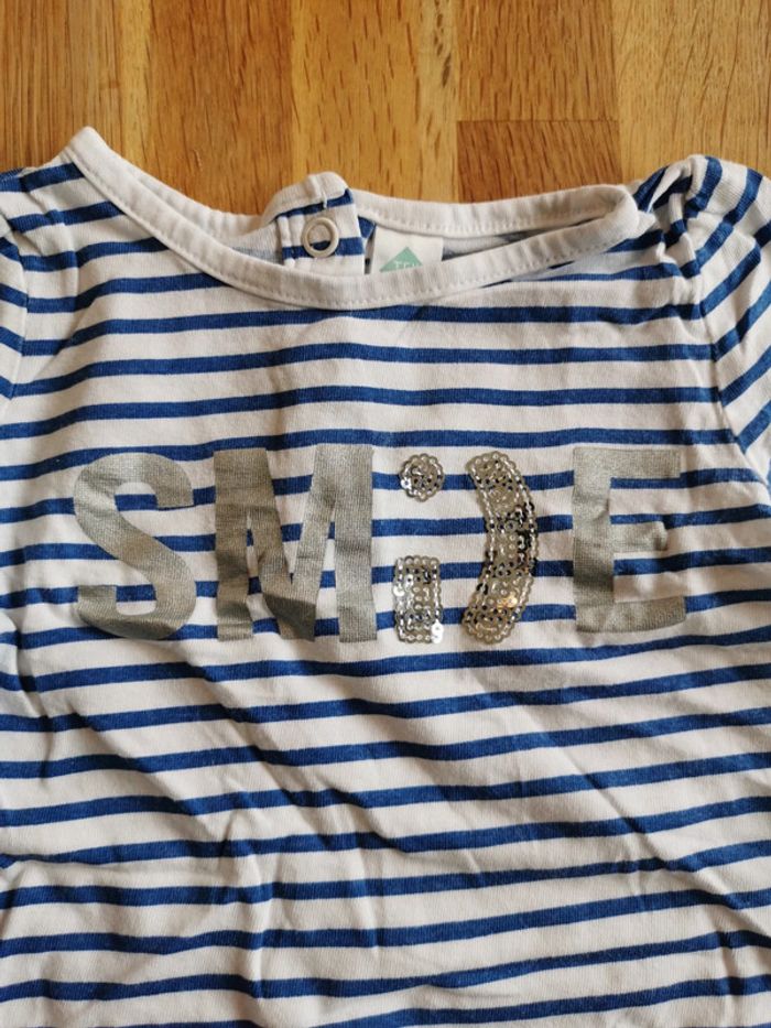 Lot 2 t shirt TEX 6 mois - photo numéro 7