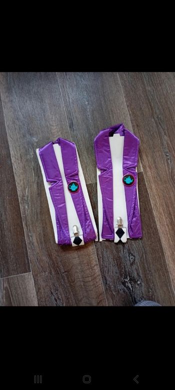 Lot de 2 paires de bretelle déguisement