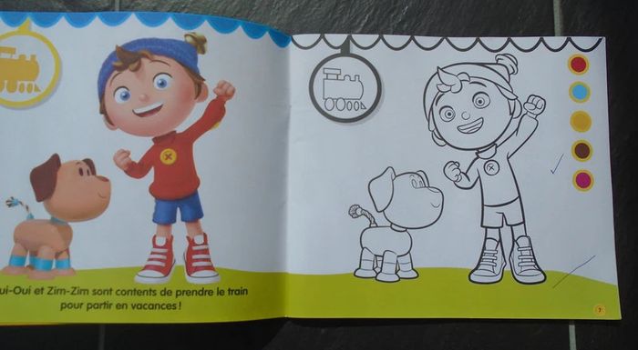 Le journal de Oui-Oui hors série "je colorie l'été" - photo numéro 4