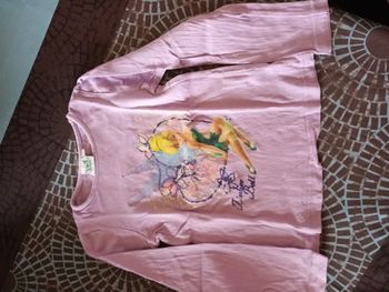 tee shirt fille 4 ans disney