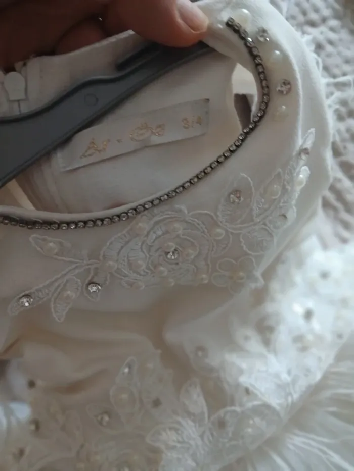 Robe de fête blanche - photo numéro 11