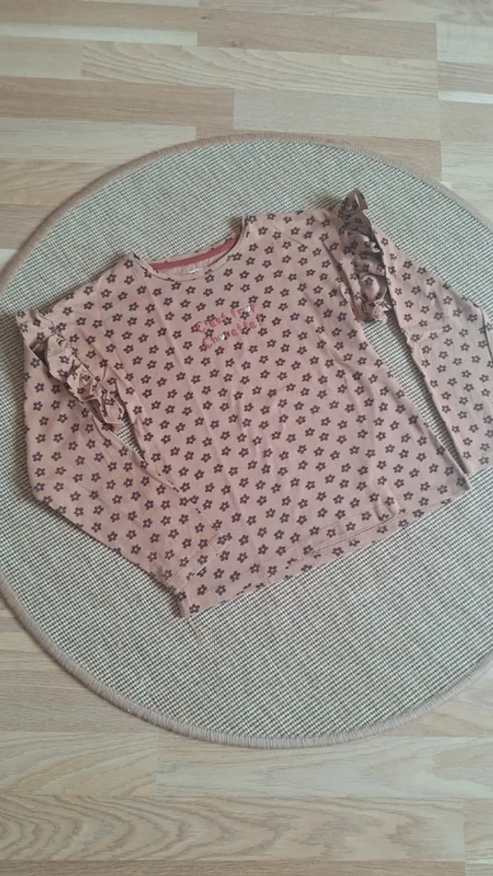 Superbe tee-shirt fille Vertbaudet