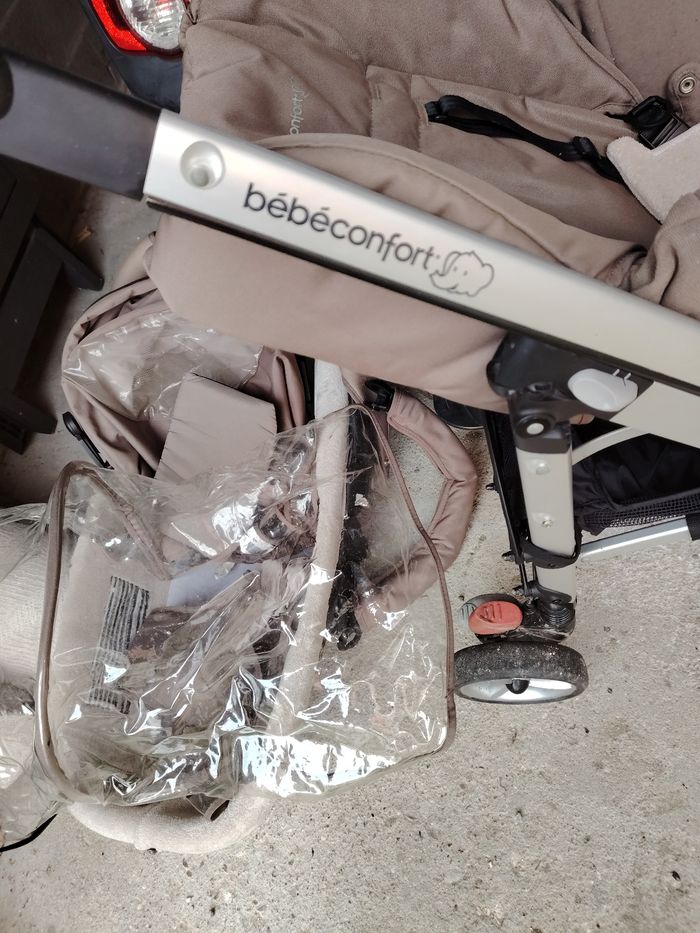 Ensemble poussette avec landeau et cosy - photo numéro 6