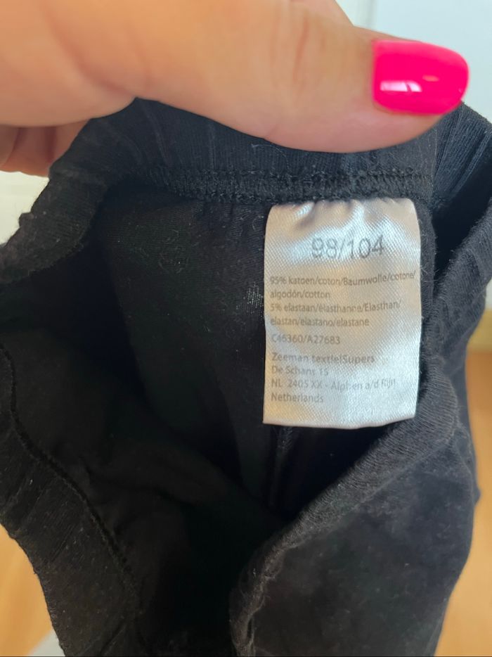 Legging Zeeman noir - photo numéro 4