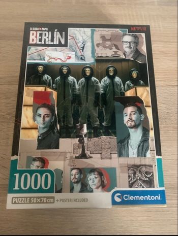 Puzzle 1000 pièces – Berlin(La Casa de Papel / Netflix)
