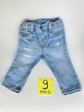 Jean bébé 9 mois