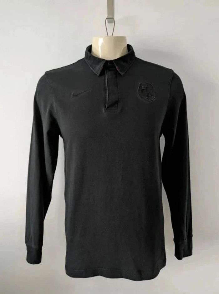 Polo noir logo brodé - Nike Stade toulousain - taille S