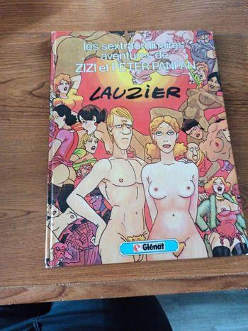 BD les d'extraordinaires aventures de zizi et Peter panpan