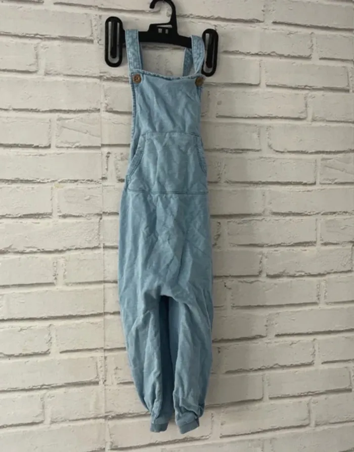 Salopette bleue mixte 86/92 cm - Comme neuve - photo numéro 4