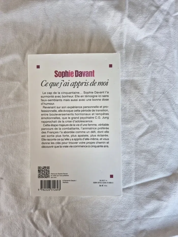 Sophie Davant Ce que j'ai appris de moi - photo numéro 2