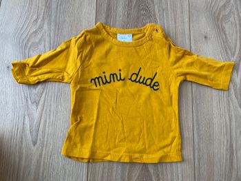 T-shirt manches longues 1 mois