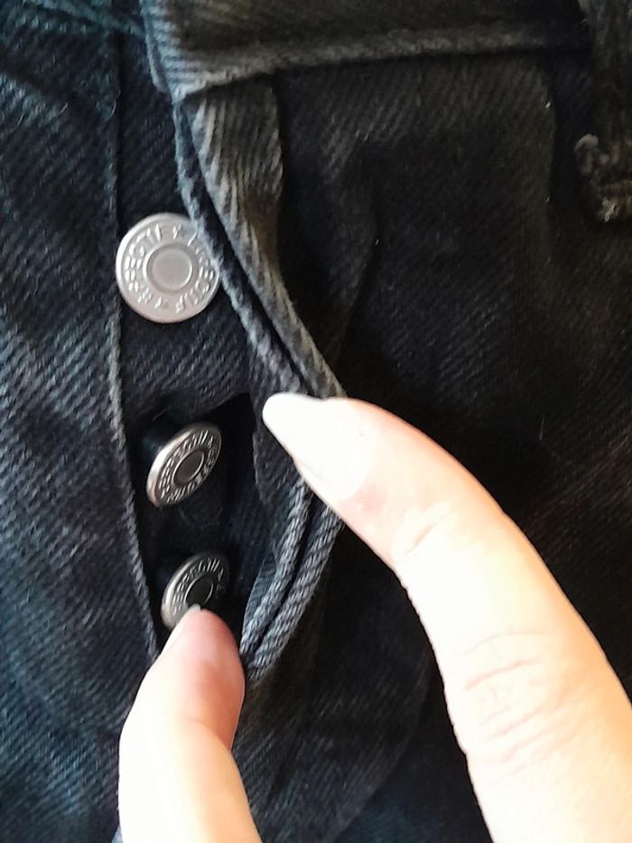 Jeans noir boyfriend taille 38 effectif - photo numéro 6