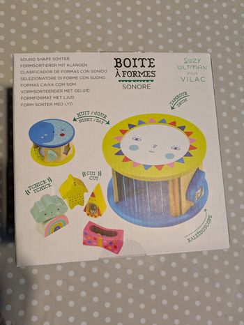 Boîte à formes sonores Vilac en bois