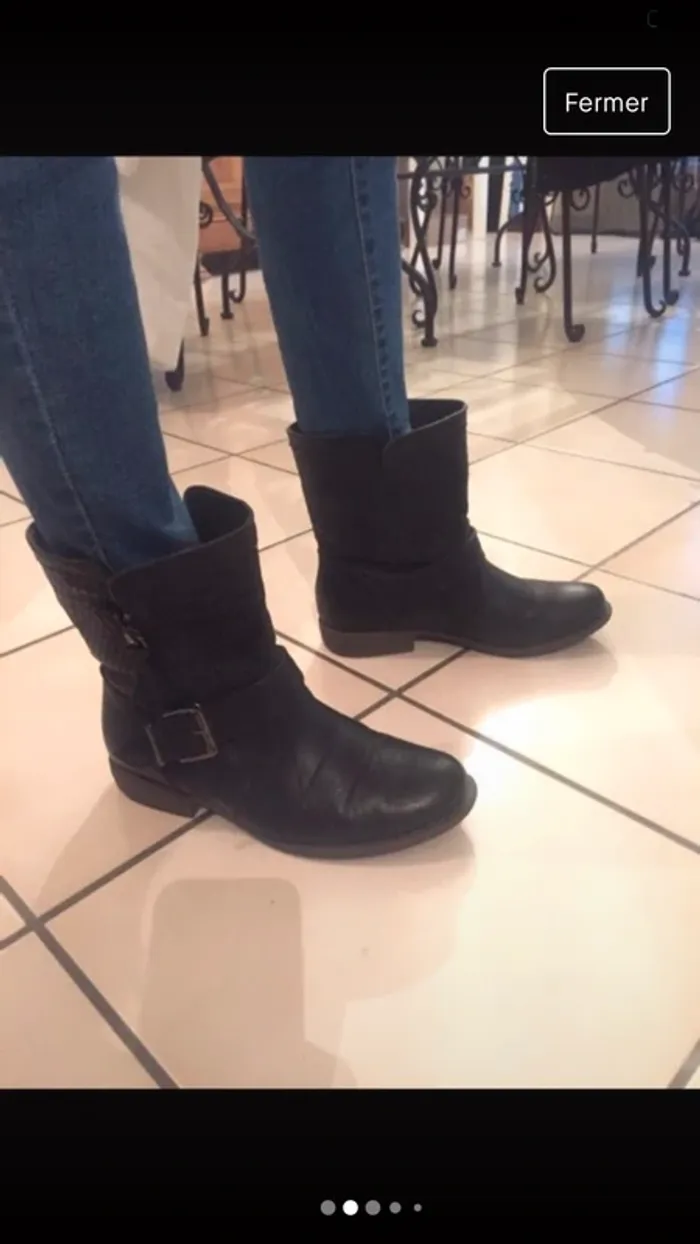 Bottines noires - photo numéro 2
