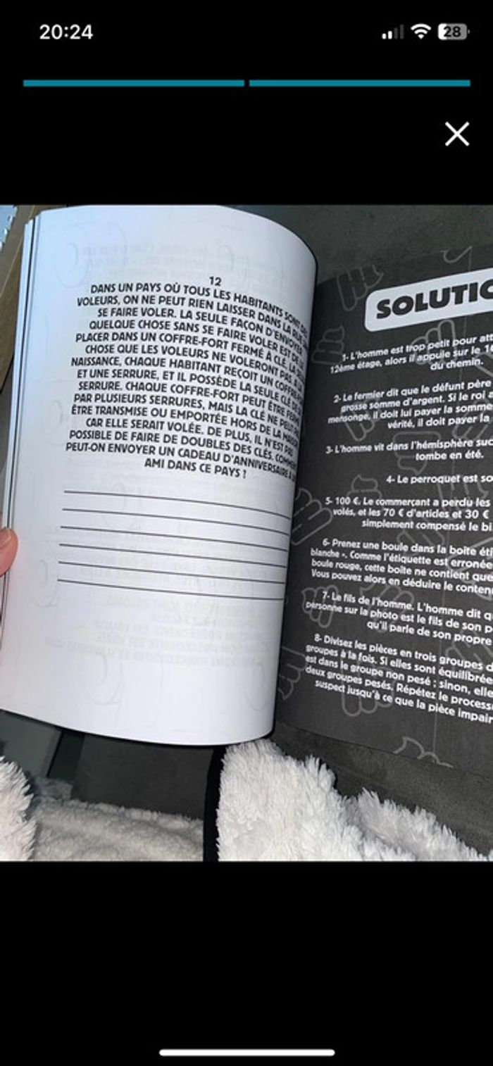 Livre Devinettes et énigmes à résoudre - photo numéro 2