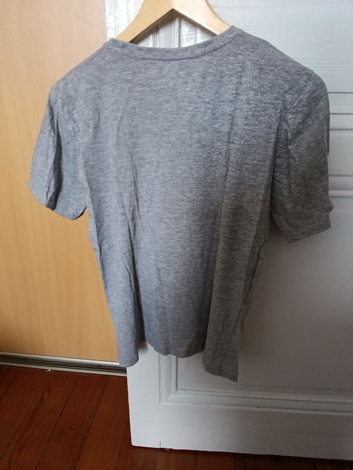 Tee-shirt the lapins crétins gris et multicolore - photo numéro 3